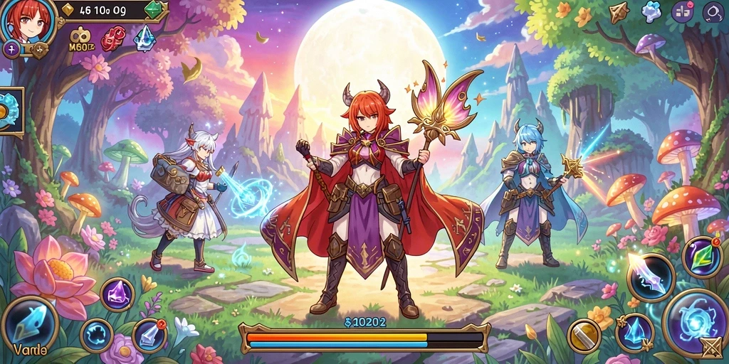 garuda138 - Screenshot karakter unik dalam GARUDA138.
